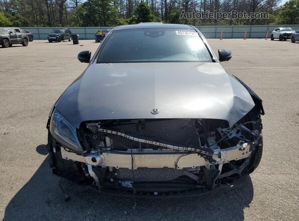 55SWF6EB5LU333787 2020 MERCEDES-BENZ C Gray Widok z przodu
