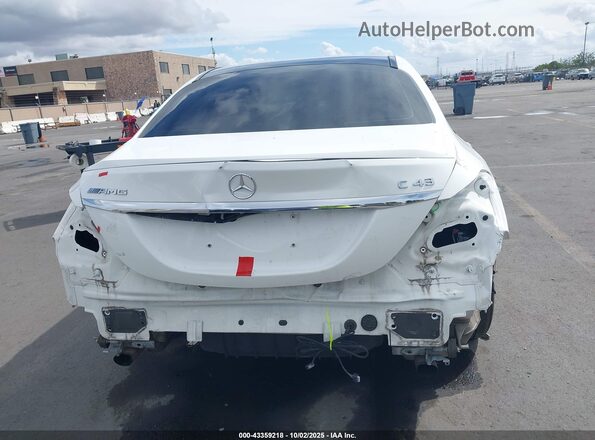 55SWF6EB7HU183558 2017 MERCEDES-BENZ AMG C 43 White 