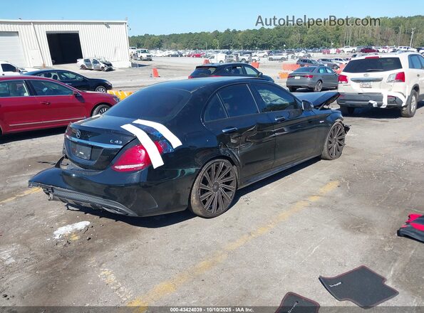 55SWF6EB8HU202330 2017 MERCEDES-BENZ AMG C 43 Черный Задняя правая четверть