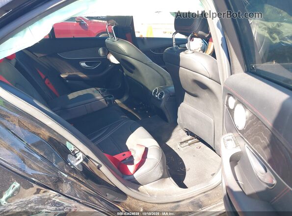 55SWF6EB8HU202330 2017 MERCEDES-BENZ AMG C 43 Черный Вид наклейки с VIN-кодом