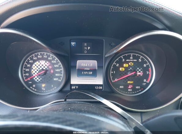 55SWF6EB8HU202330 2017 MERCEDES-BENZ AMG C 43 Черный Вид задних сидений