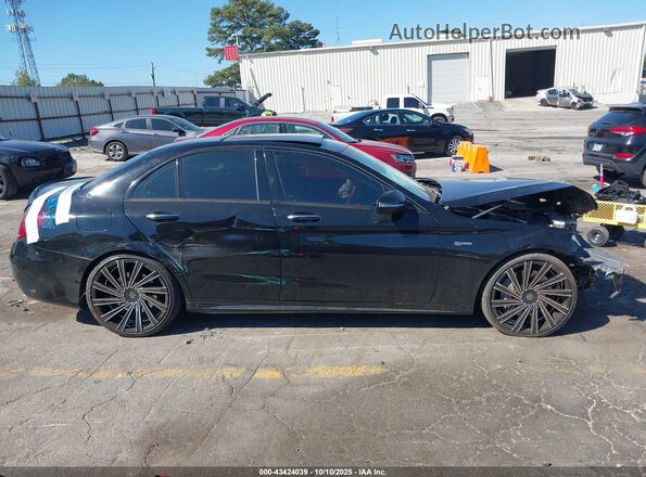55SWF6EB8HU202330 2017 MERCEDES-BENZ AMG C 43 Черный Вид задней части салона