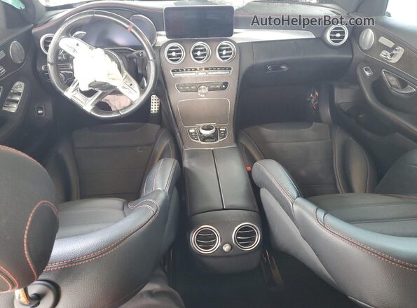 55SWF6EB9LU330083 2020 MERCEDES-BENZ C Black Widok deski rozdzielczej