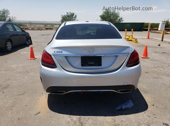 55SWF8DB0LU327862 2020 MERCEDES-BENZ C Silver Vista trasera
