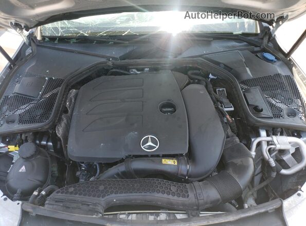 55SWF8DB0LU327862 2020 MERCEDES-BENZ C Silver Vista interior trasera