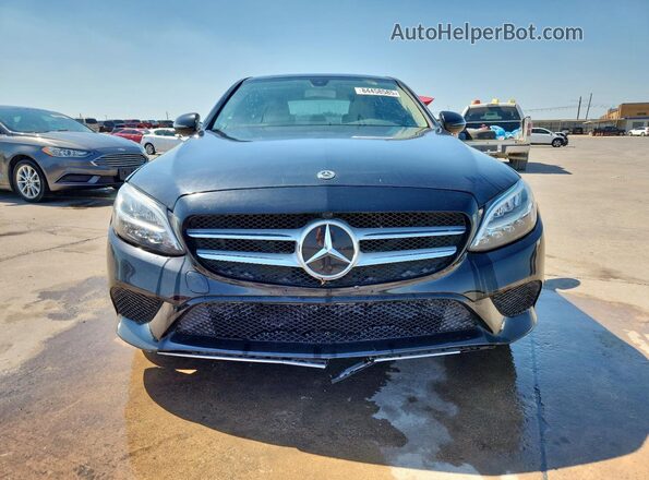 55SWF8DB1KU294465 2019 MERCEDES-BENZ C Black Vista frontal