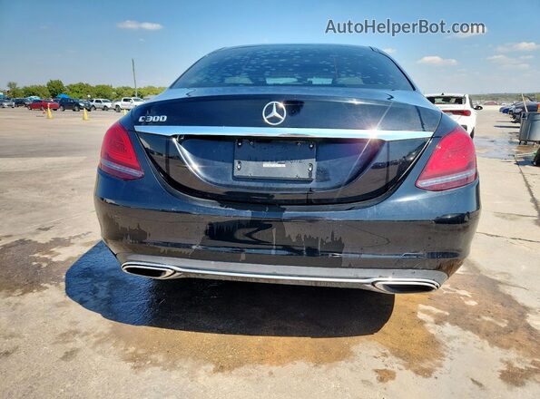 55SWF8DB1KU294465 2019 MERCEDES-BENZ C Black Vista trasera