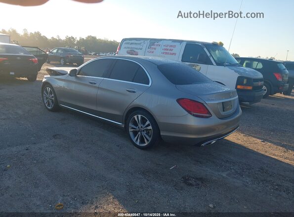 55SWF8DB2LU326129 2020 MERCEDES-BENZ C-CLASS Silver Հետևի ձախ