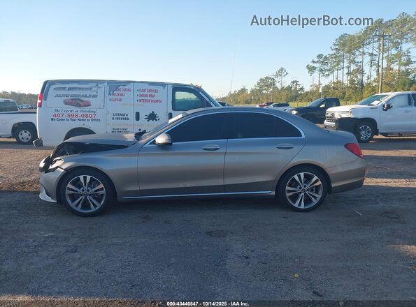 55SWF8DB2LU326129 2020 MERCEDES-BENZ C-CLASS Silver Սալոնի 360 աստիճան տեսք