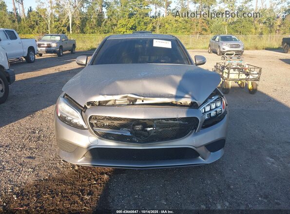 55SWF8DB2LU326129 2020 MERCEDES-BENZ C-CLASS Silver Սարքավորումների վահանակի տեսք
