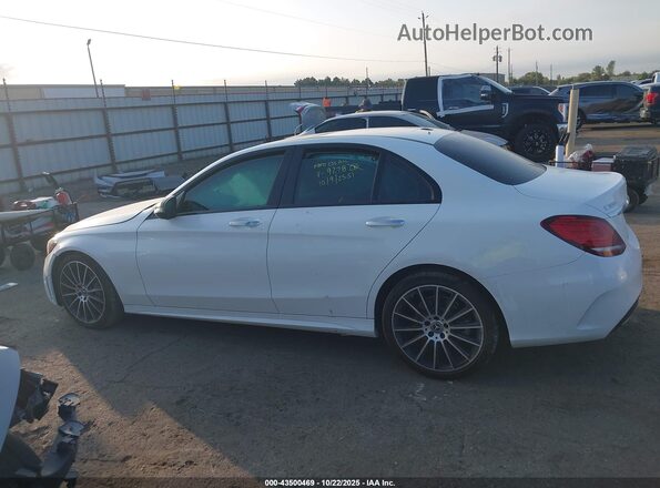 55SWF8DB5KU299278 2019 MERCEDES-BENZ C-CLASS White Rear interior view
