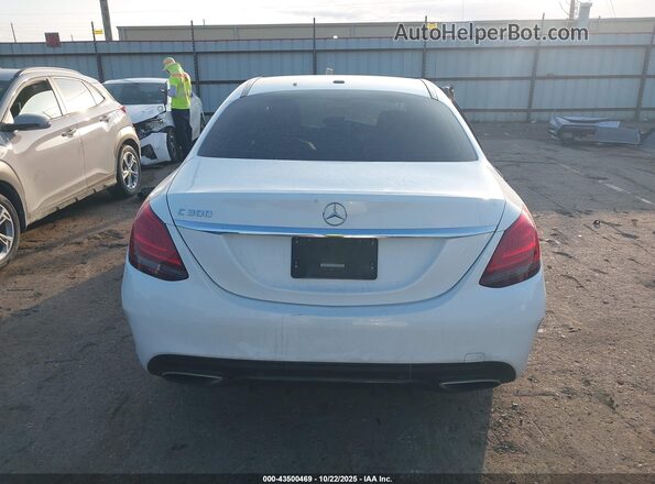 55SWF8DB5KU299278 2019 MERCEDES-BENZ C-CLASS White 