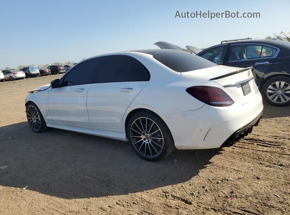 55SWF8DB5LU323967 2020 MERCEDES-BENZ C White უკანა მარცხენა