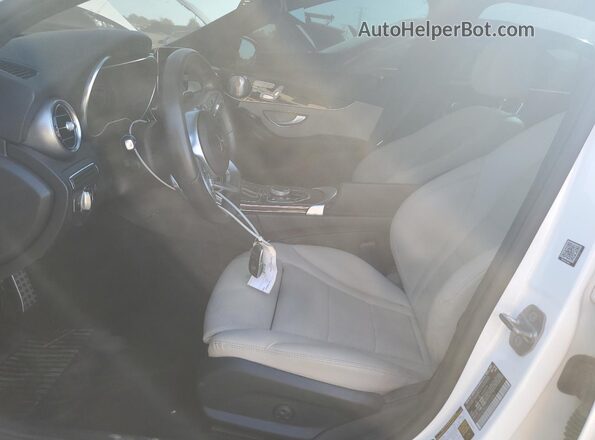 55SWF8DB5LU323967 2020 MERCEDES-BENZ C White წინა სალონის ხედი