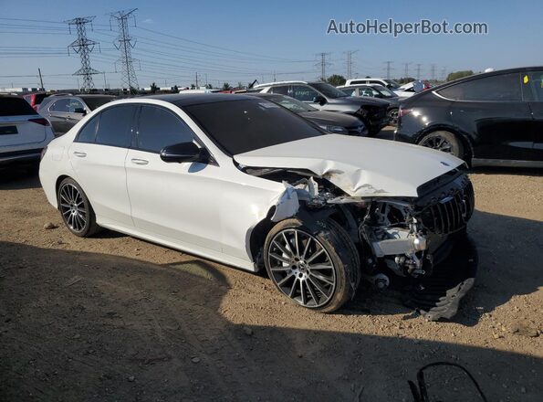 55SWF8DB5LU323967 2020 MERCEDES-BENZ C White წინა მარჯვენა
