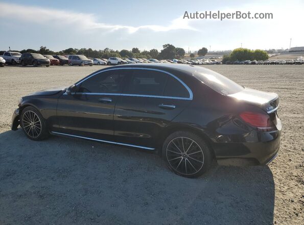 55SWF8DB7LU333190 2020 MERCEDES-BENZ C Black Rear left