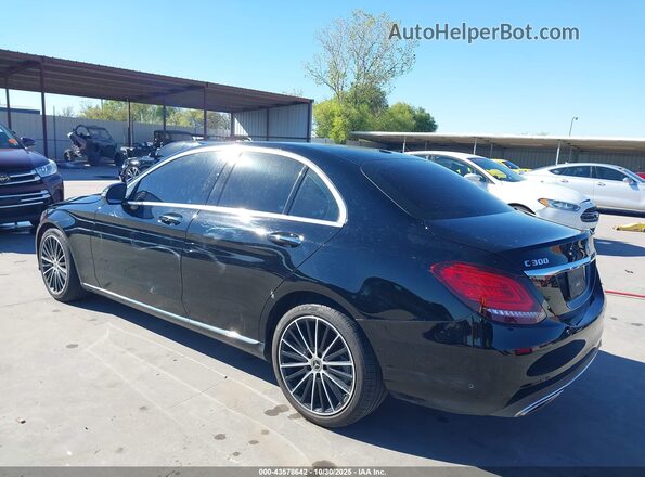 55SWF8DB8LU323381 2020 MERCEDES-BENZ C-CLASS Черный Задняя левая четверть