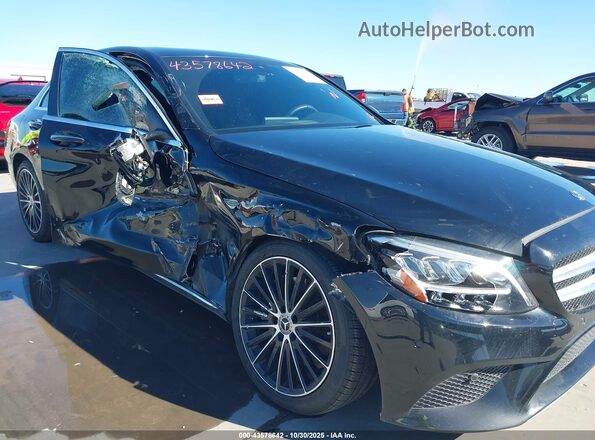 55SWF8DB8LU323381 2020 MERCEDES-BENZ C-CLASS Черный Вид спереди