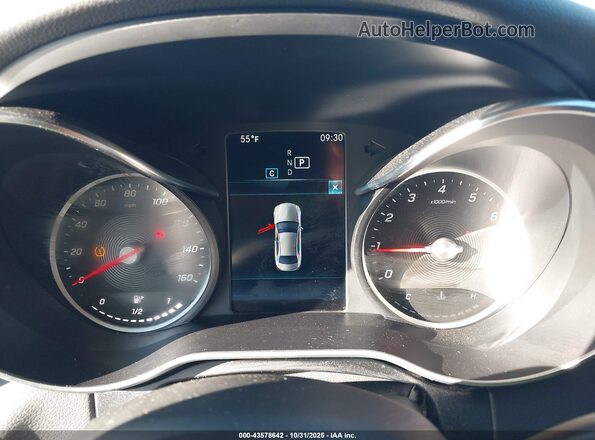 55SWF8DB8LU323381 2020 MERCEDES-BENZ C-CLASS Черный Вид задних сидений