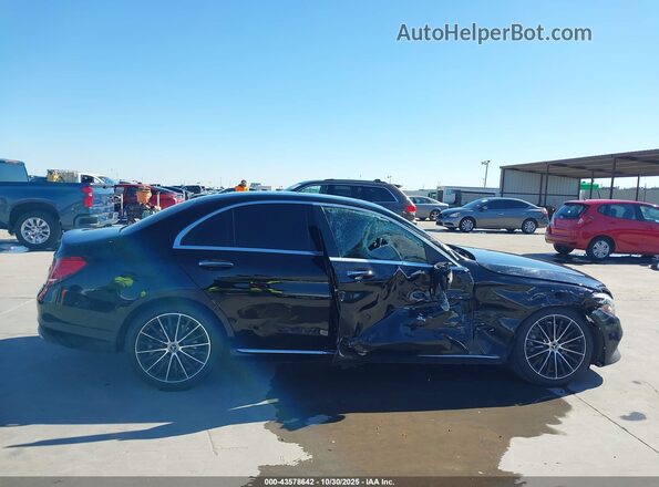 55SWF8DB8LU323381 2020 MERCEDES-BENZ C-CLASS Черный Вид задней части салона