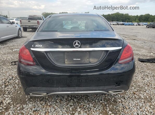 55SWF8DBXLU323558 2020 MERCEDES-BENZ C Black უკანა ხედი