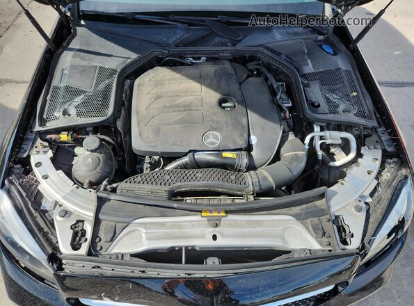 55SWF8EB0LU323339 2020 MERCEDES-BENZ C Black უკანა სალონის ხედი