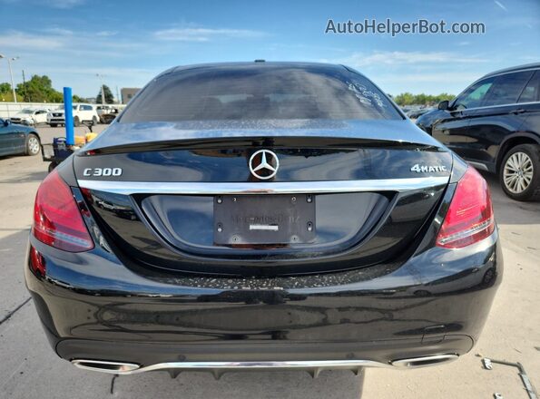 55SWF8EB0LU323339 2020 MERCEDES-BENZ C Black უკანა ხედი