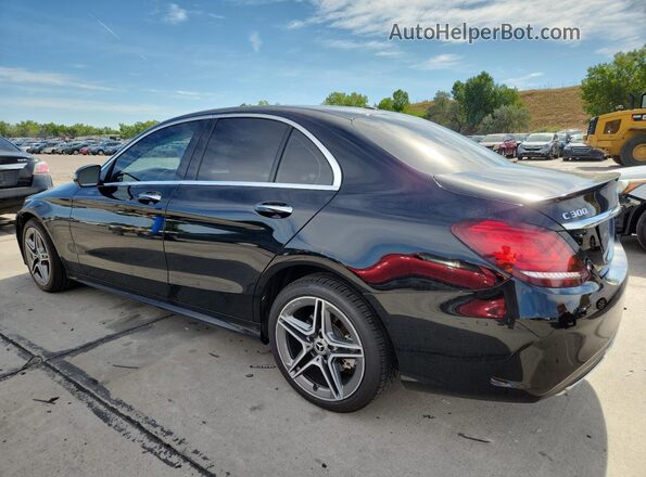 55SWF8EB0LU323339 2020 MERCEDES-BENZ C Black უკანა მარცხენა