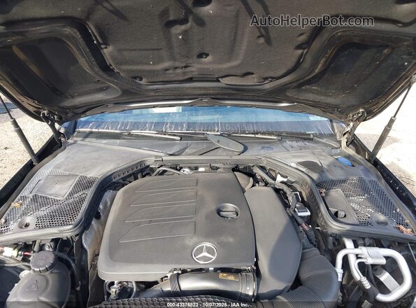 55SWF8EB2LU328591 2020 MERCEDES-BENZ C-CLASS Black Հետևի տեսք