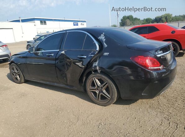 55SWF8EB2LU331569 2020 MERCEDES-BENZ C Black უკანა მარცხენა