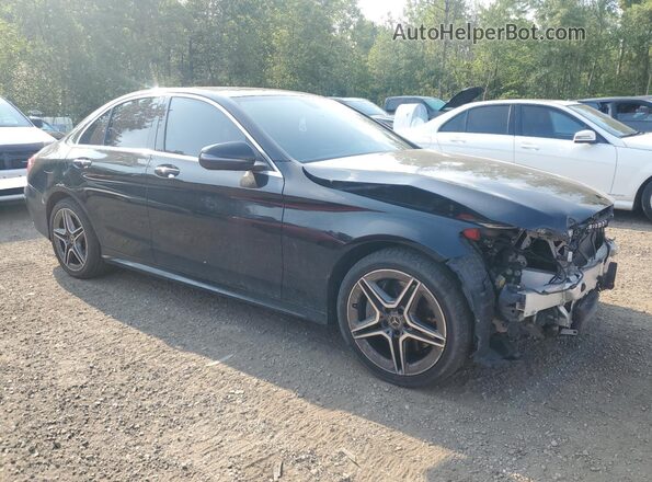 55SWF8EB2LU331569 2020 MERCEDES-BENZ C Black წინა მარჯვენა