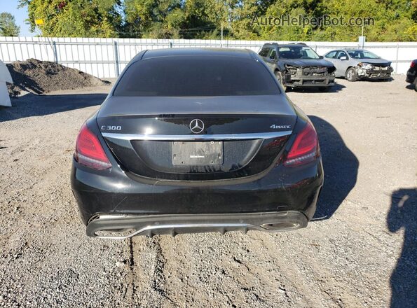 55SWF8EB5LU328648 2020 MERCEDES-BENZ C Black უკანა ხედი