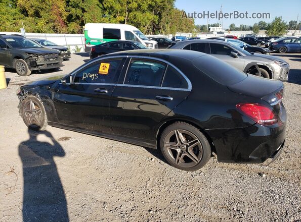 55SWF8EB5LU328648 2020 MERCEDES-BENZ C Black უკანა მარცხენა