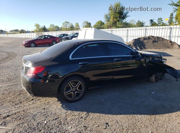 55SWF8EB5LU328648 2020 MERCEDES-BENZ C Black უკანა მარჯვენა
