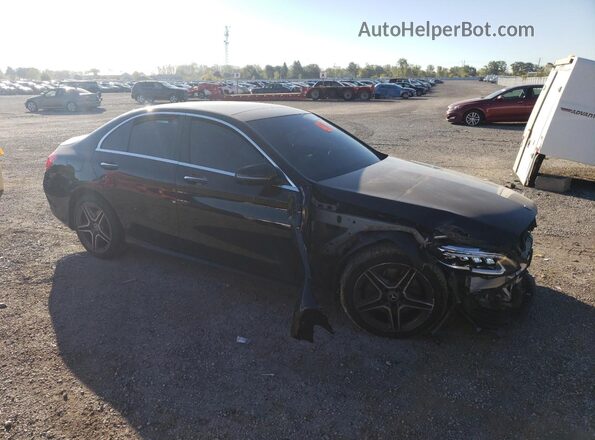 55SWF8EB5LU328648 2020 MERCEDES-BENZ C Black წინა მარჯვენა