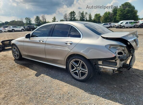 55SWF8EB6LU328450 2020 MERCEDES-BENZ C Silver Задня ліва чверть