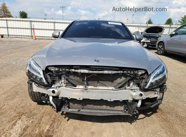 55SWF8EB6LU328450 2020 MERCEDES-BENZ C Silver Вид спереду