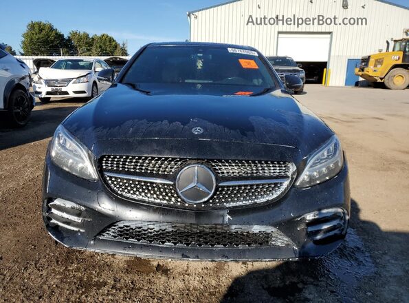 55SWF8EB6LU331610 2020 MERCEDES-BENZ C Black Դիմացի տեսք