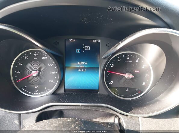 55SWF8EBXKU303436 2019 MERCEDES-BENZ C-CLASS Черный Вид задних сидений