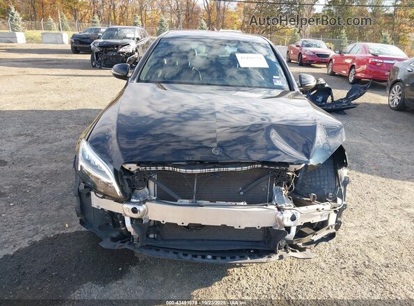 55SWF8EBXKU303436 2019 MERCEDES-BENZ C-CLASS Черный Вид задней части салона