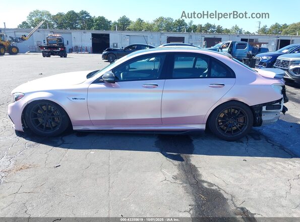 55SWF8GB8JU243345 2018 MERCEDES-BENZ AMG C 63 White 