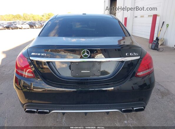 55SWF8HB4GU118723 2016 MERCEDES-BENZ AMG C 63 Black 