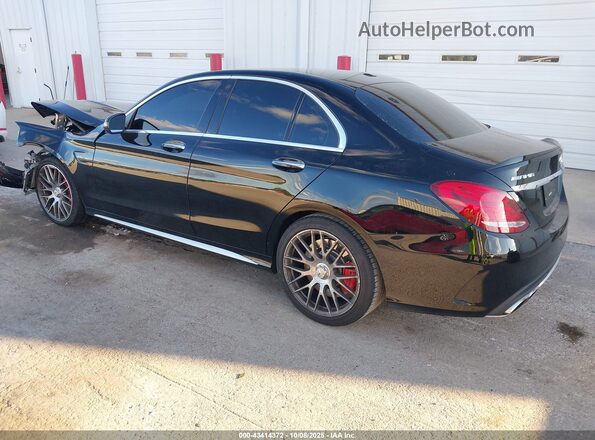 55SWF8HB4GU118723 2016 MERCEDES-BENZ AMG C 63 Black Հետևի ձախ