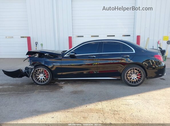 55SWF8HB4GU118723 2016 MERCEDES-BENZ AMG C 63 Black 