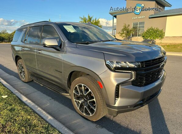 1GNSKRKD9MR336603 2021 CHEVROLET TAHOE Серый 
