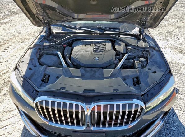 WBA7T2C00LCE43524 2020 BMW 7 SERIES Gray ძრავის განყოფილების ხედი
