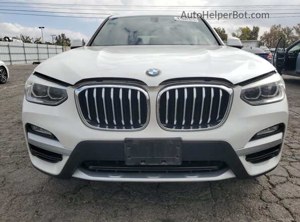 5UXTR9C55JLC74634 2018 BMW X3 Белый 