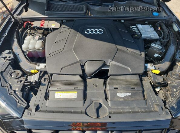 WA1LXAF73MD000439 2021 AUDI Q7 Black VIN կոդի պիտակի տեսք