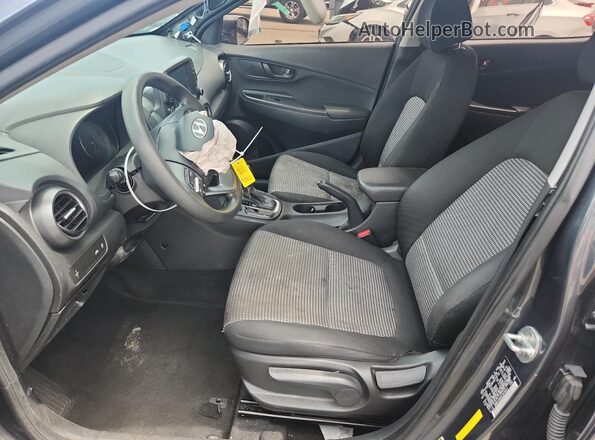 KM8K12AA5LU474611 2020 HYUNDAI KONA Gray Widok deski rozdzielczej