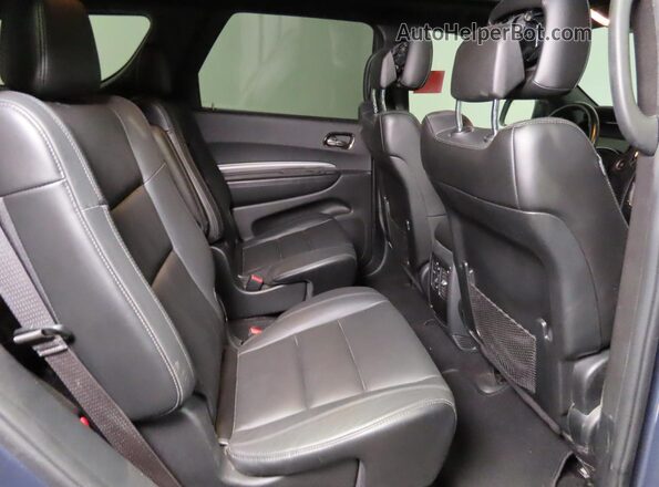 1C4RDHDG8LC184253 2020 DODGE DURANGO Синий Вид салона спереди